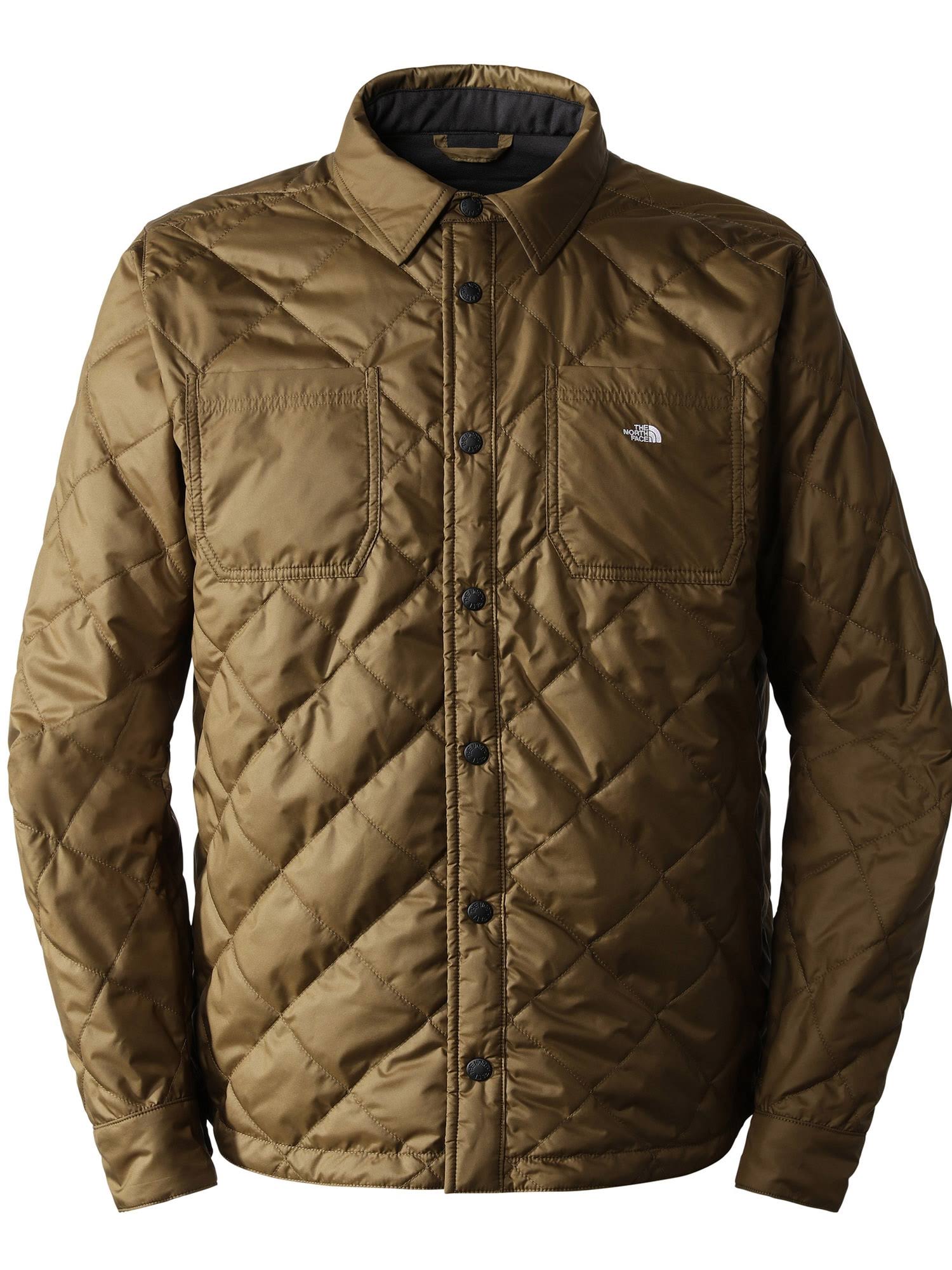 The North Face Men's Fort Point Flannel L / TNF Black - Military Olive