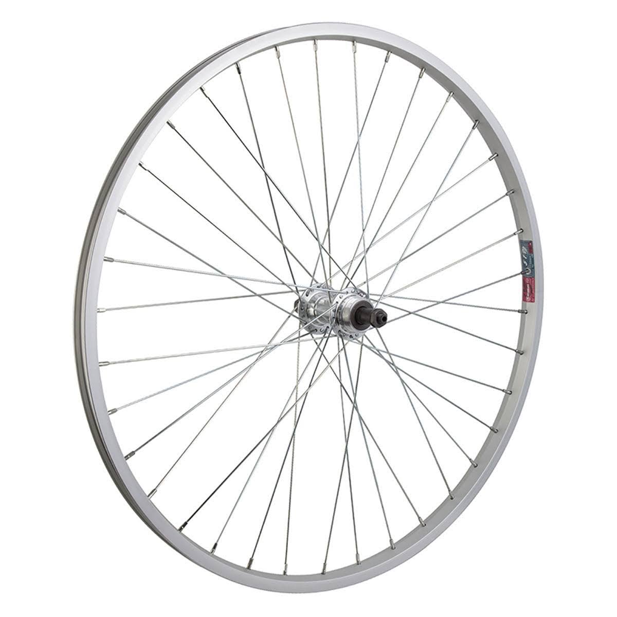 Wheel Master Rear Bicycle Wheel - 26"x1.5", 36H, Alloy, Silver