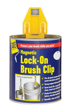 FoamPro Magnetic Lock-on Brush Clip