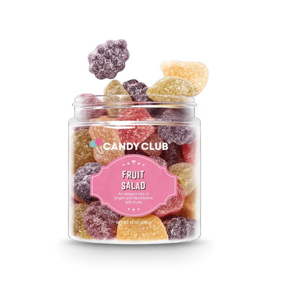 Candy Club Fruit Salad Jelly Candies 7 oz