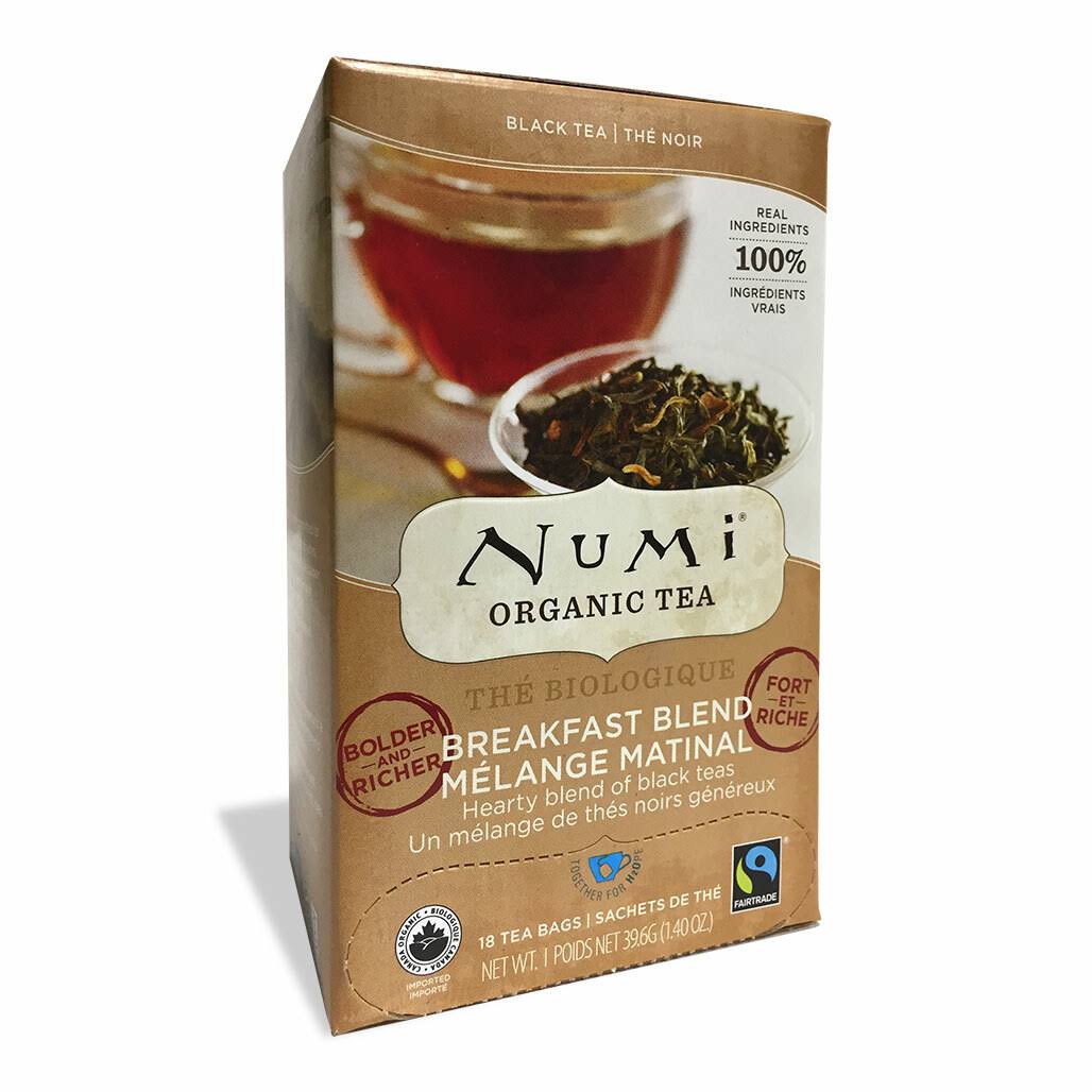 Numi Breakfast Blend Organic Tea - 18 ct