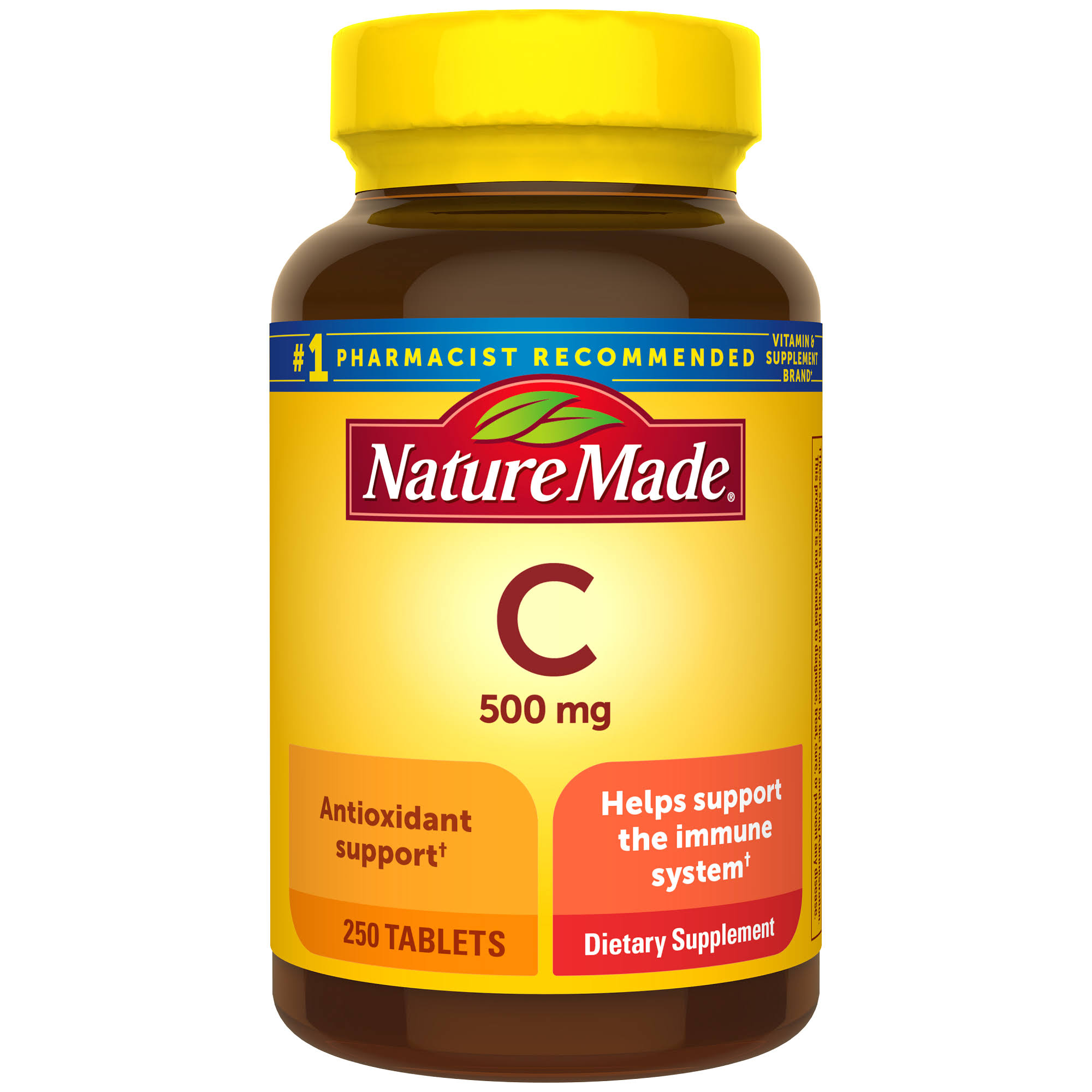 Nature Made Vitamin C - 500mg, 250 Caplets