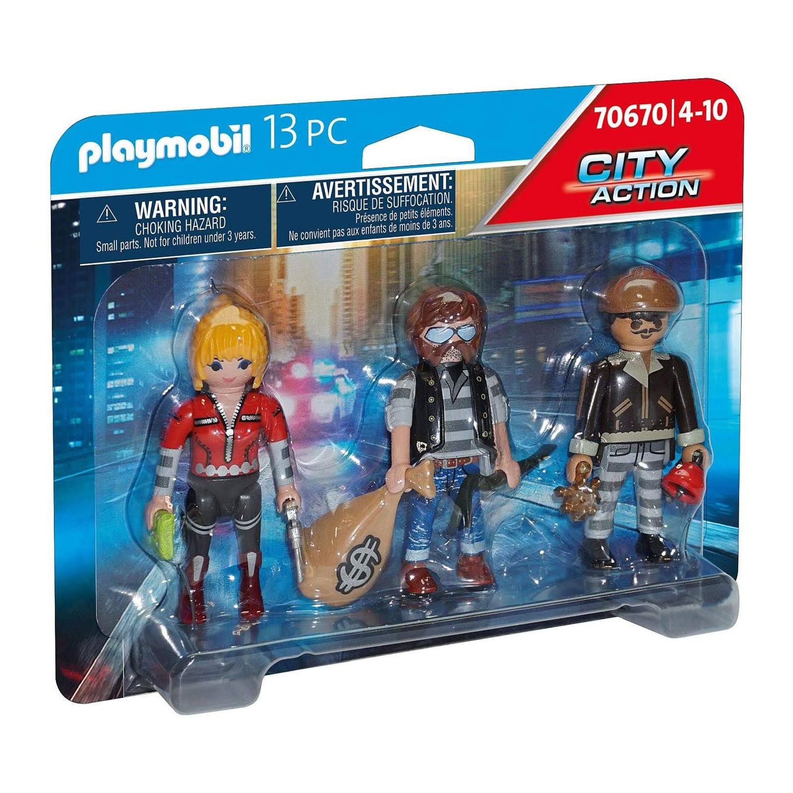 Playmobil City Action Thief Figure Set 70670