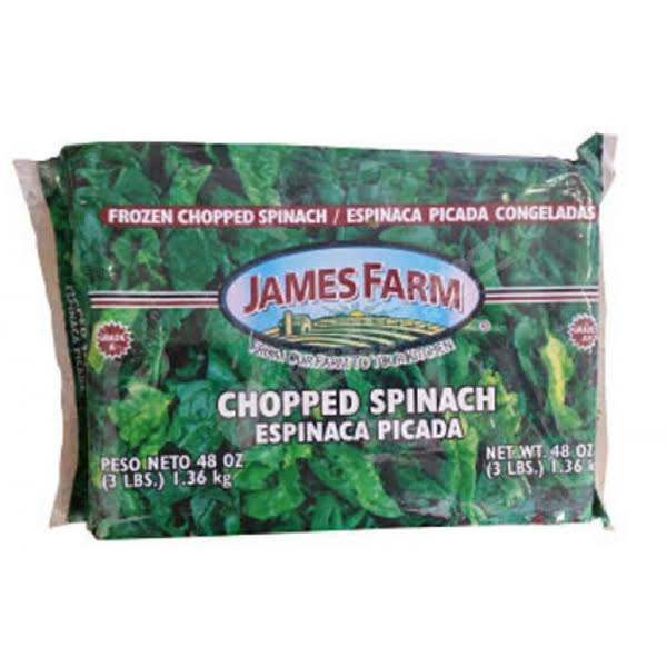 James Farm Chopped Spinach - 3 lb