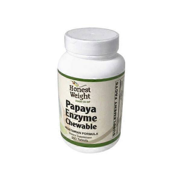 Lowes Food Papaya Enzyme Chewable Tablets - 250 ct
