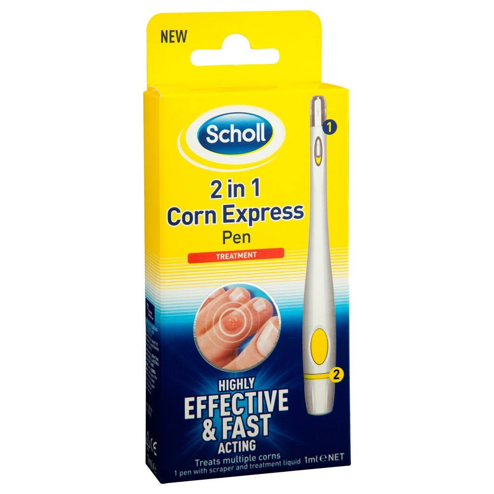 Scholl 2in1 Corn Express Pen Treatment - 1ml