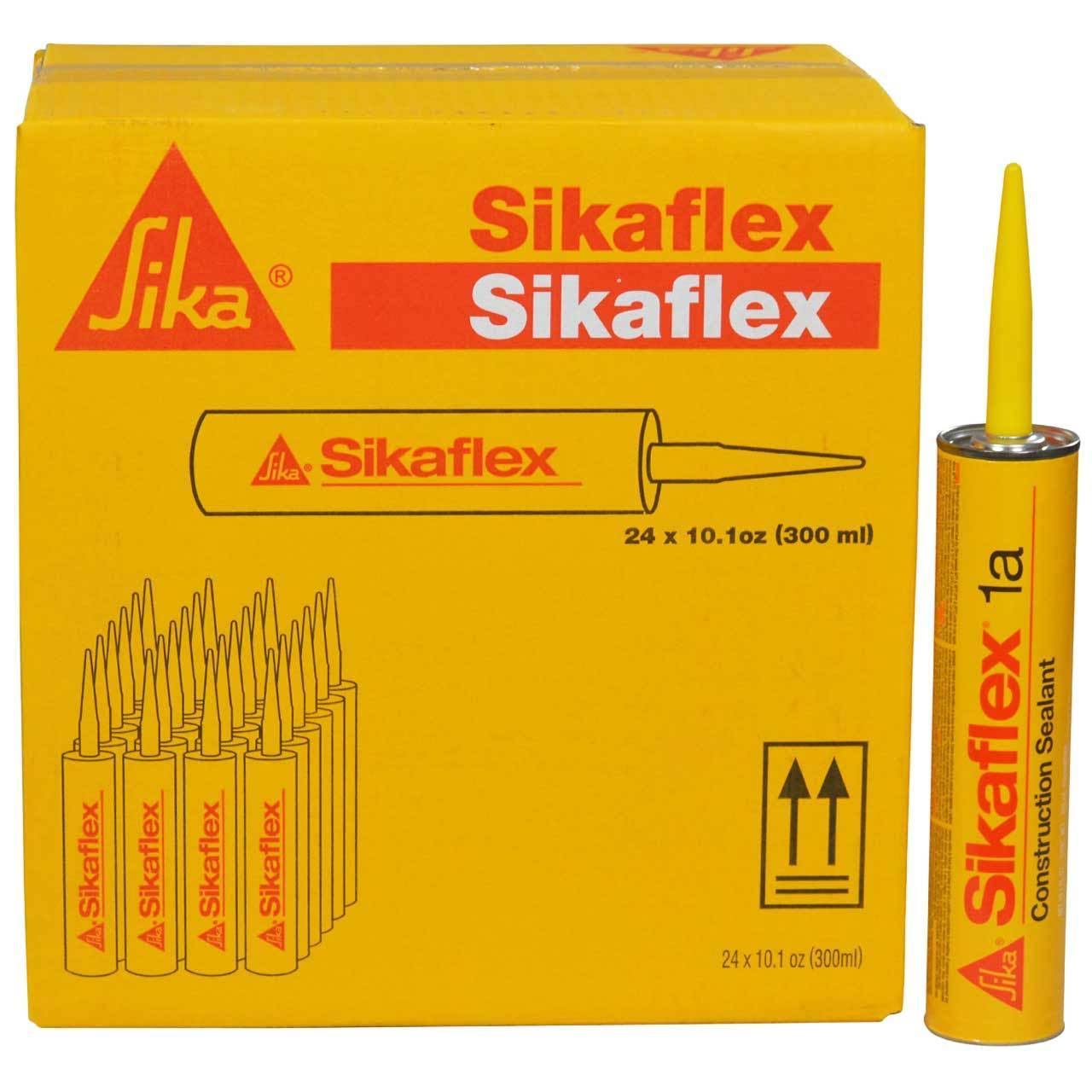 Sikaflex 1A Polyurethane Premium Grade High Performance Elastomeric Sealant - Gray, 10.3oz