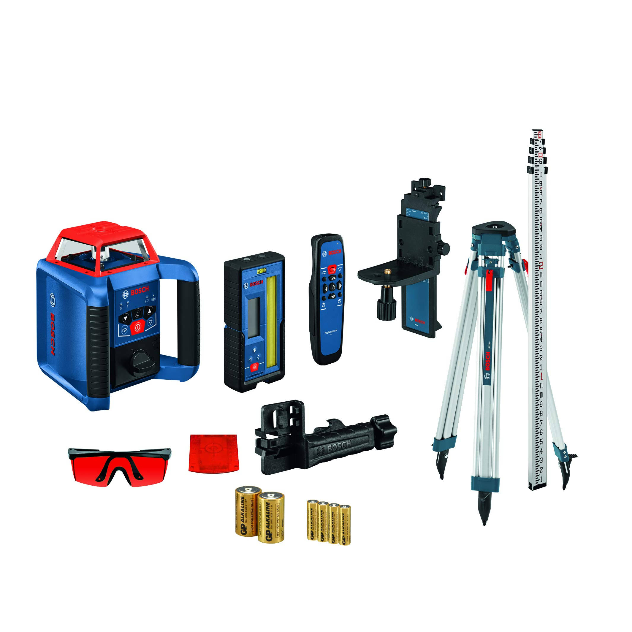 Bosch GRL2000-40HVK REVOLVE2000 Self-Leveling Horizontal / Vertical Rotary Laser Kit