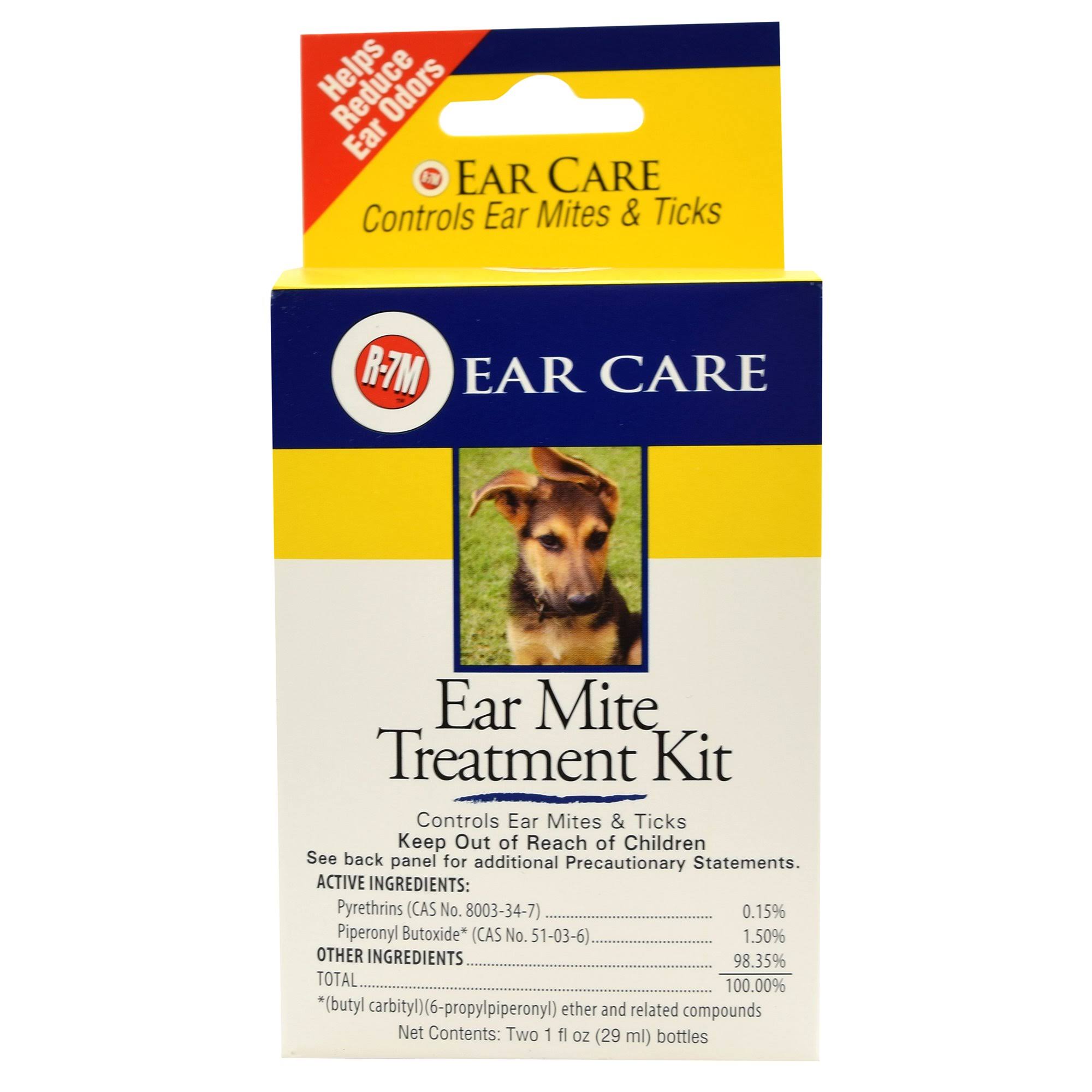 R-7M Ear Mite Treatment for Dogs and Cats