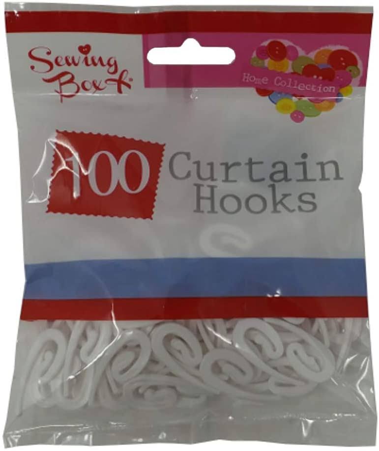 100 Curtain Hooks