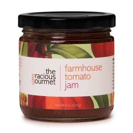 The Gracious Gourmet Farmhouse Tomato Jam - 8 Ounces - VegSide MKT - Delivered by Mercato