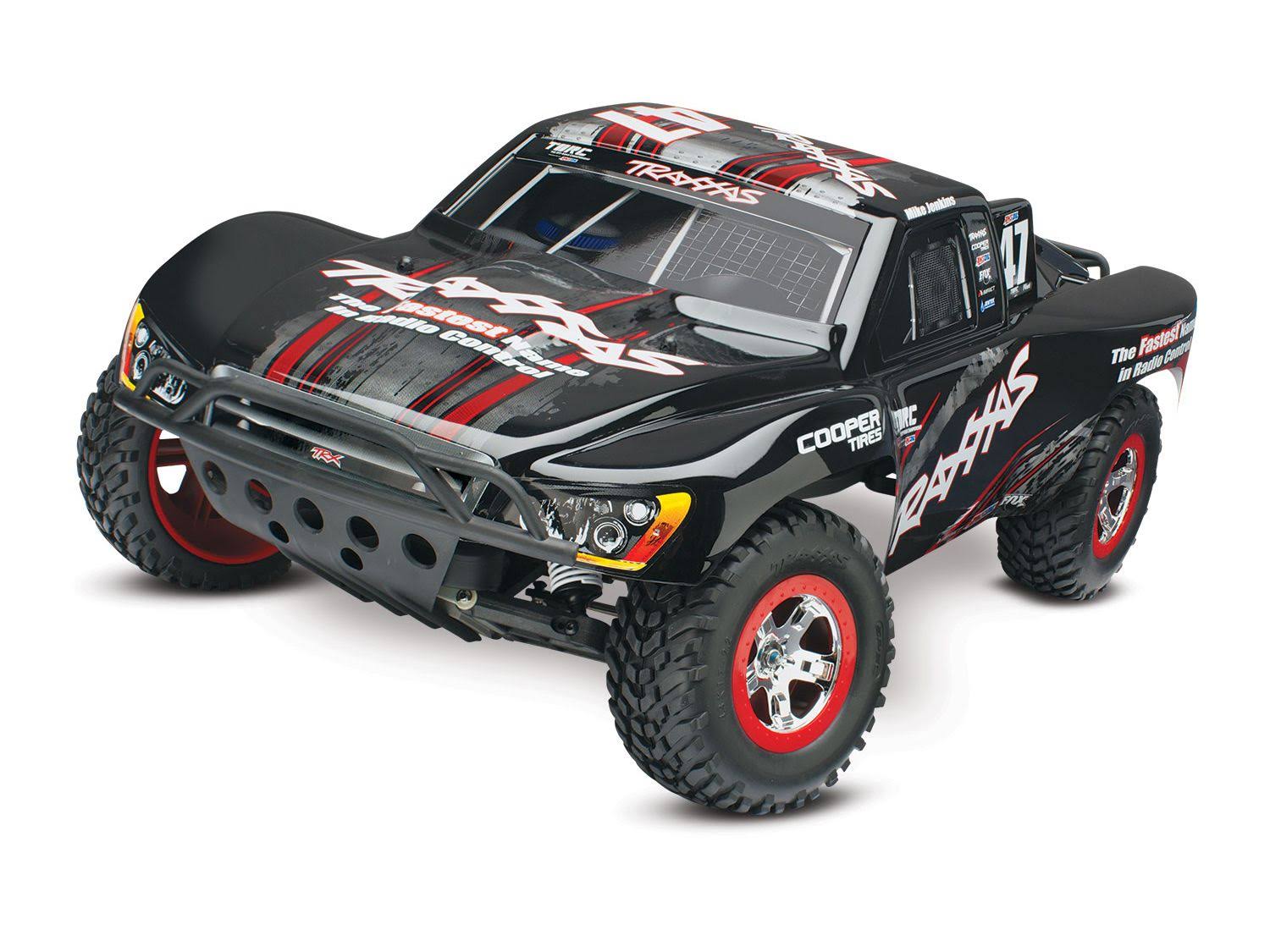 Traxxas Slash Scale 2WD Short Course Racing Truck Toy - Blue and White