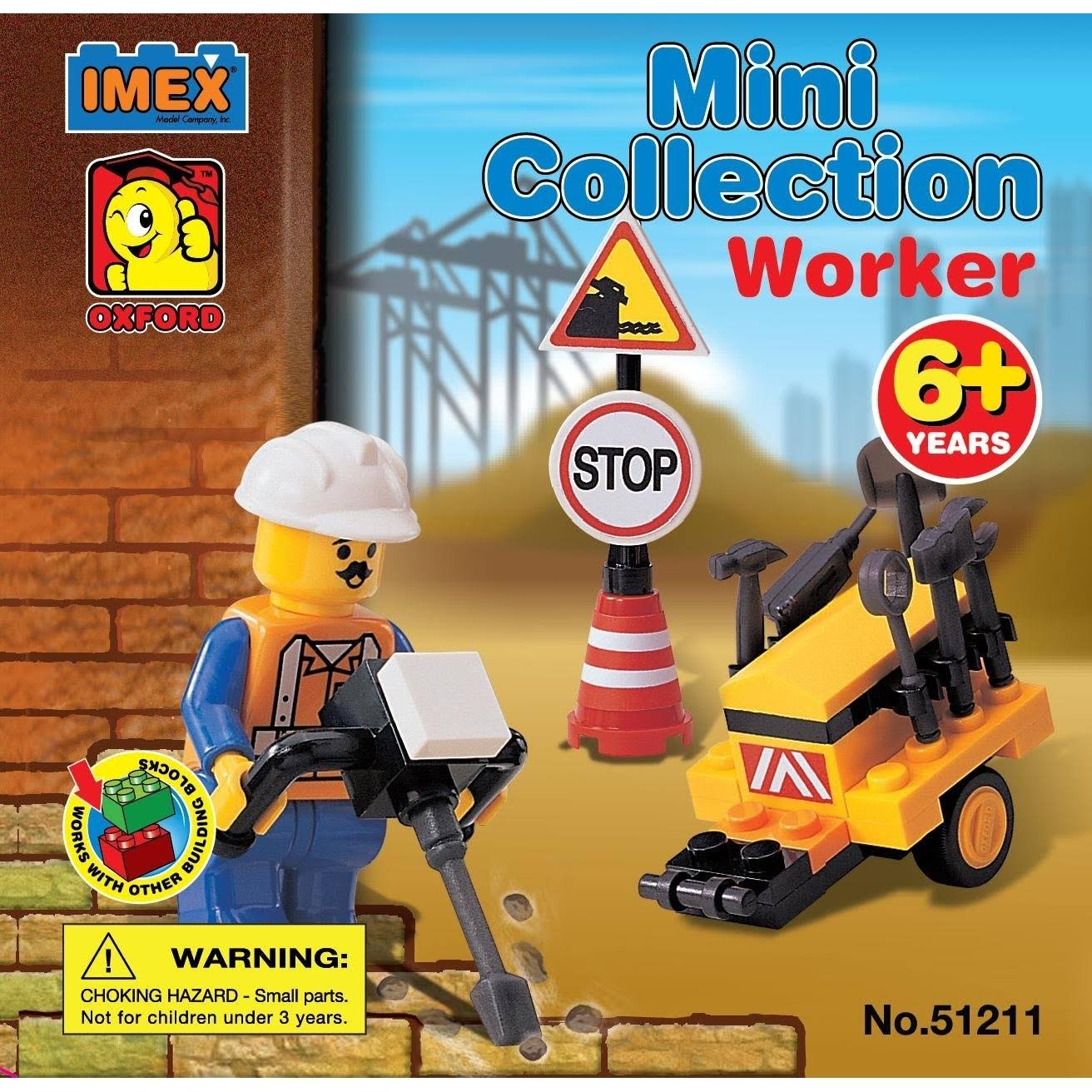 Oxford Imex 30 Piece Construction Construction Block Set 51211