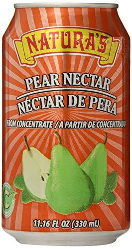 Naturas Pear Nectar, 11.16 Ounce (Pack of 24)