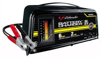Schumacher Dual-Rate Manual Battery Charger - 2/6 Amp
