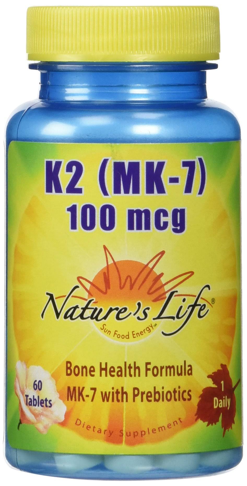 Nature's Life K2 Nutritional Supplement - 60ct