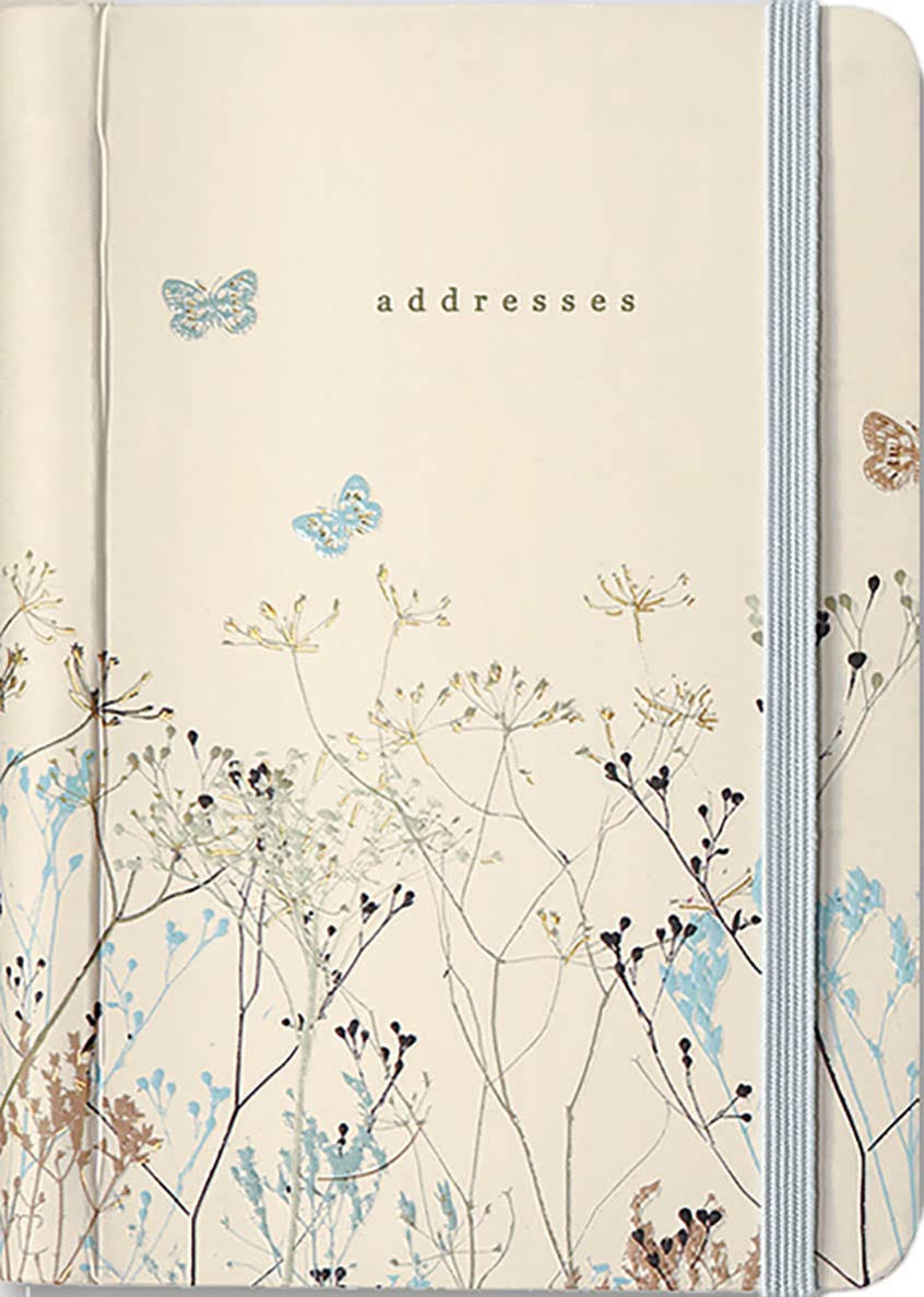 Peter Pauper Press Butterflies Address Book