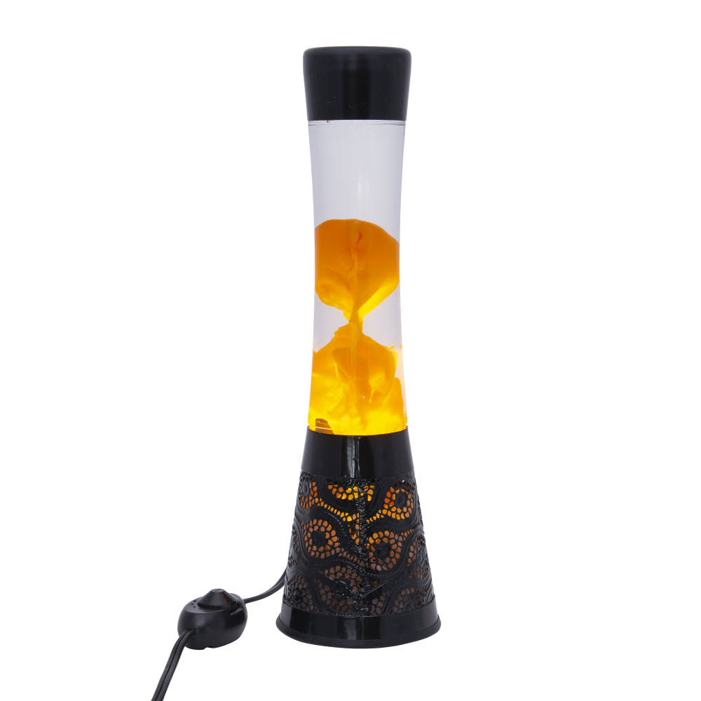Relaxus Lava Lamp 16" Cool Lamp Filled with Himalayan Pink Salt with Adjustable Dimmer