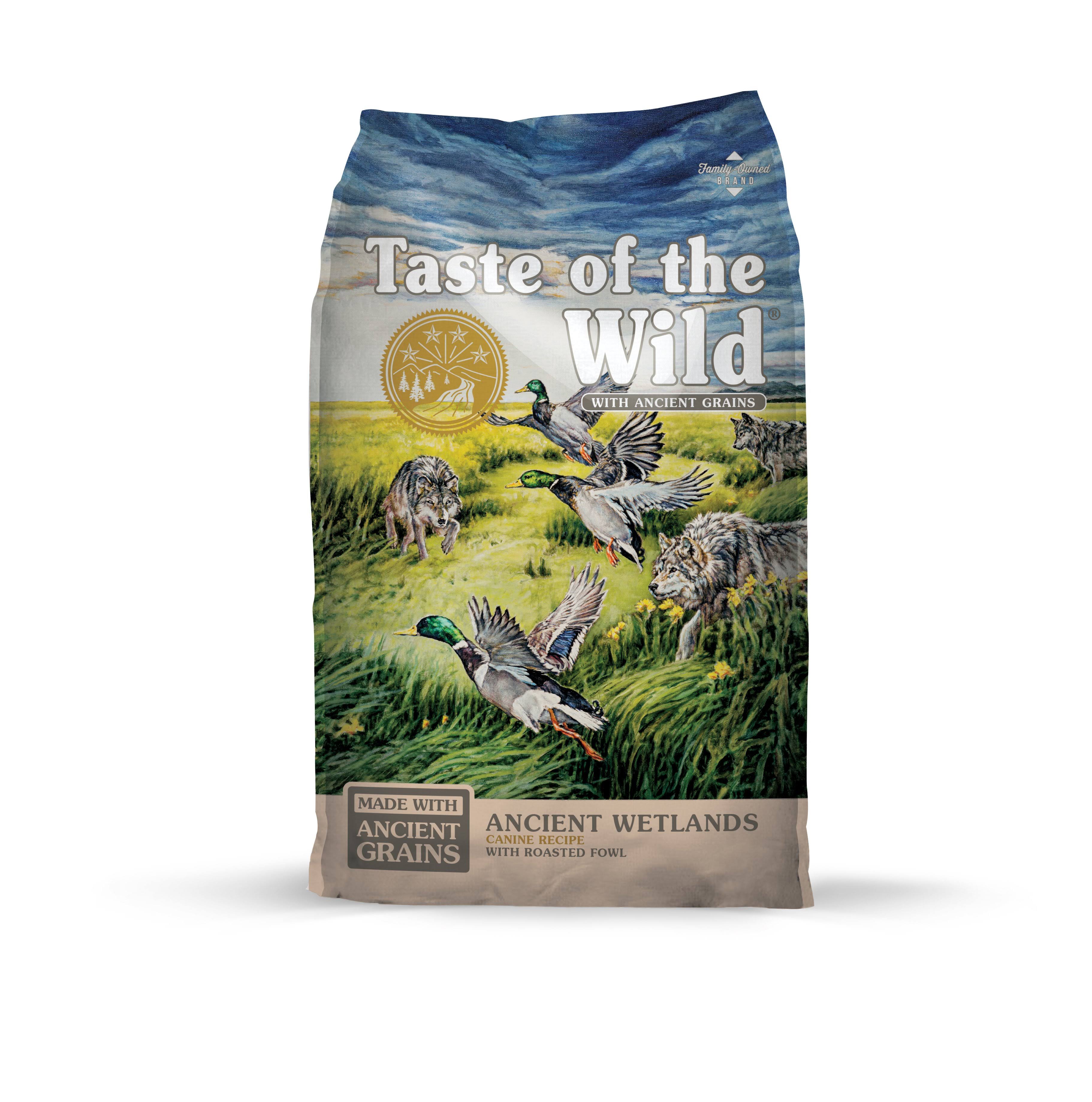 Taste of The Wild Ancient Wetlands Canine Recipe with Roasted Fowl and Ancient Grains 5lb