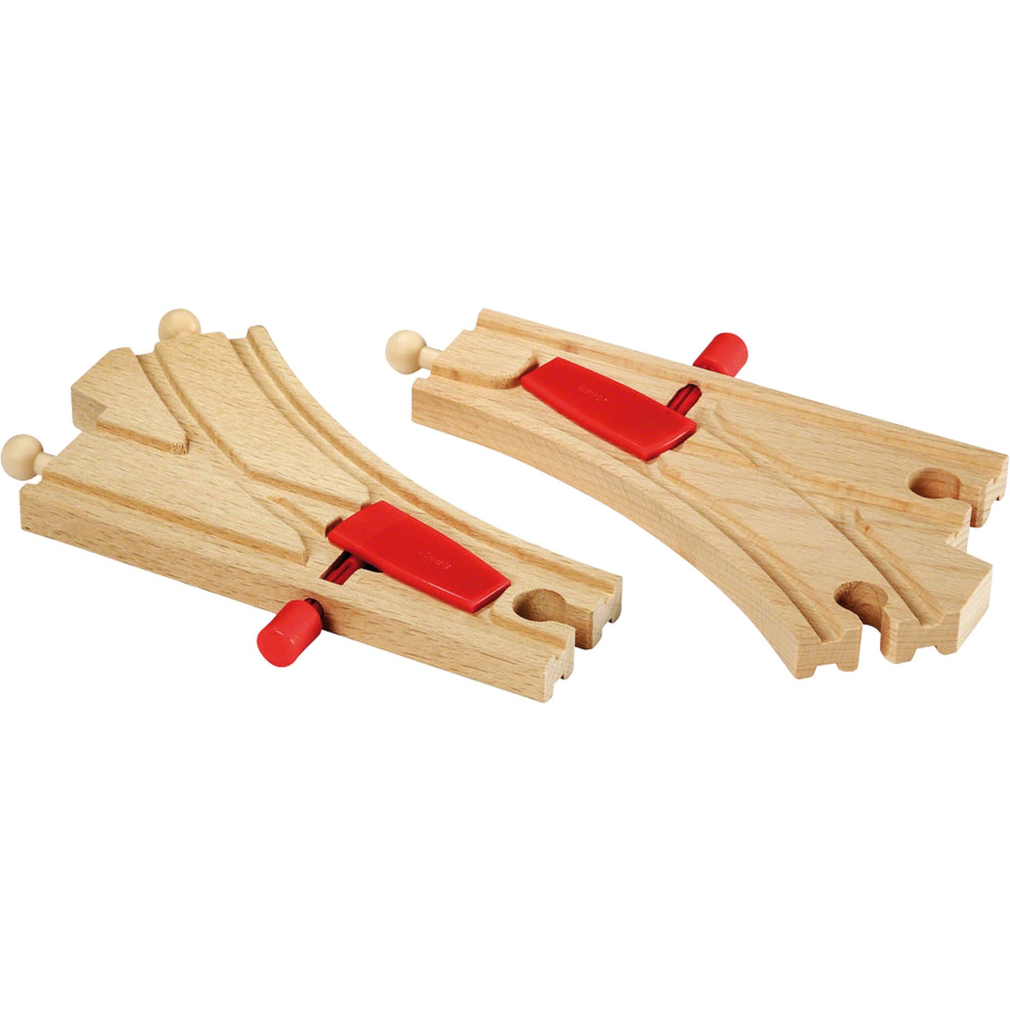 Brio Wooden Train Track Accessory Mechanical Switches