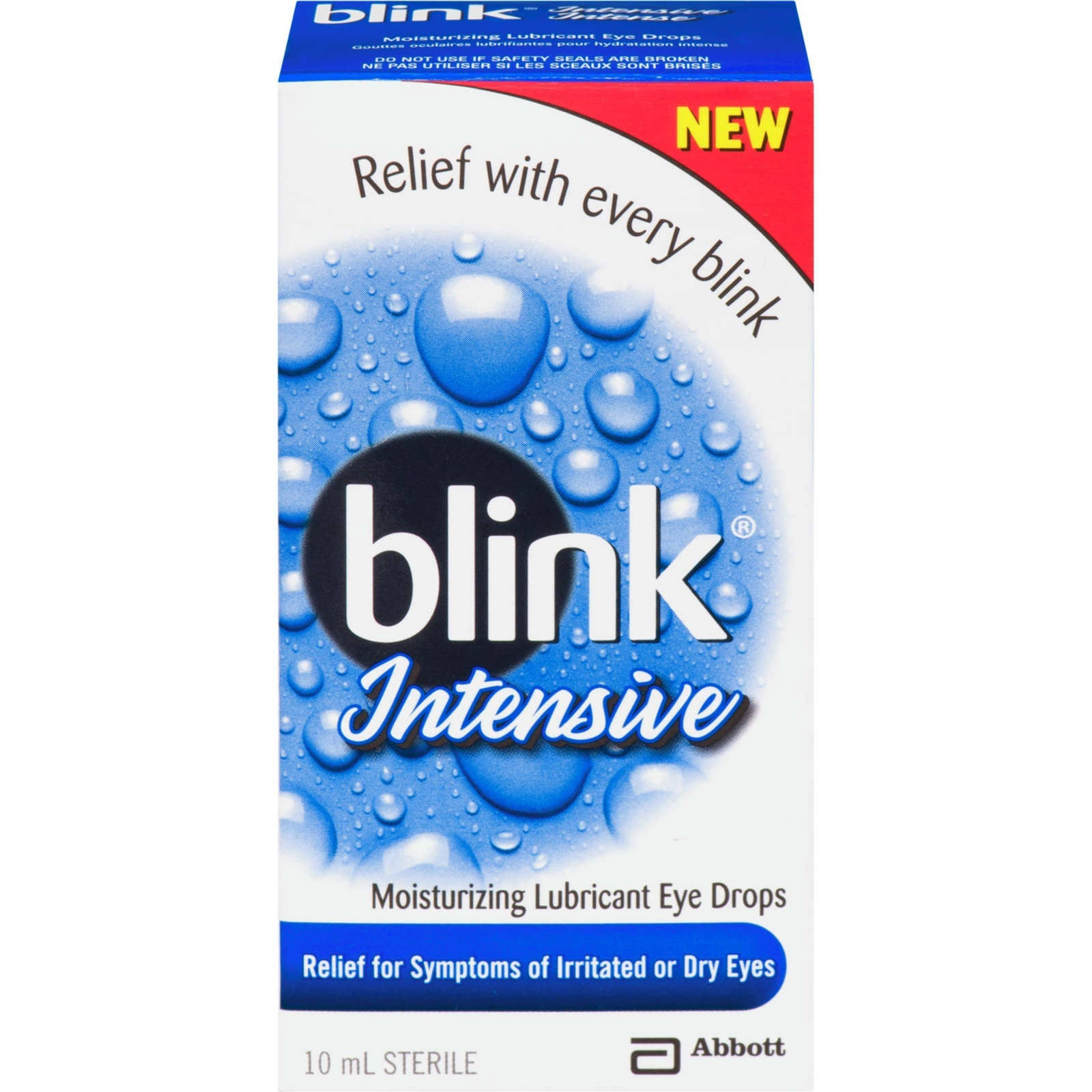 Blink Intensive Moisturizing Lubricant Eye Drops - 10ml