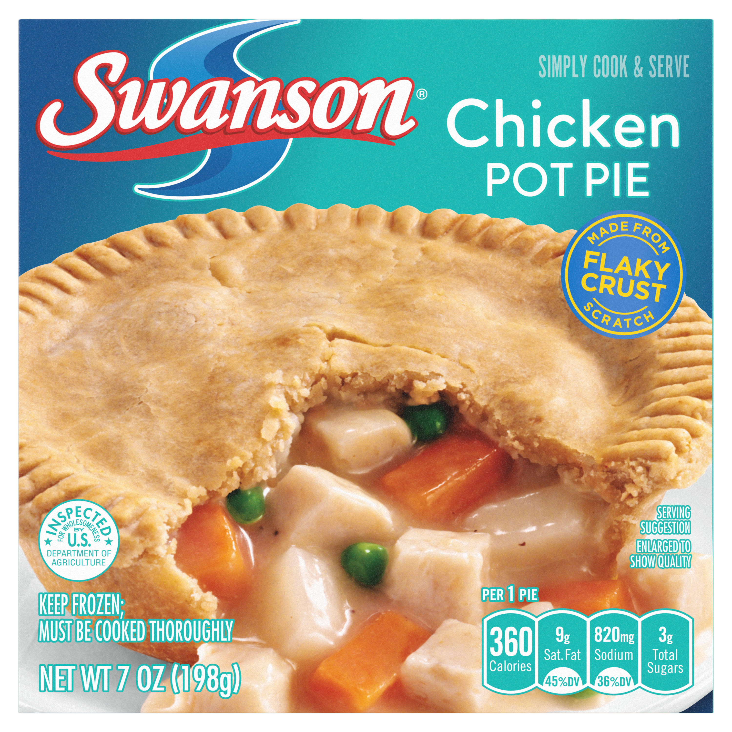 Swanson Chicken Pot Pie - 198g