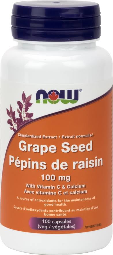 Now Grape Seed Extract 100 Veggie Caps