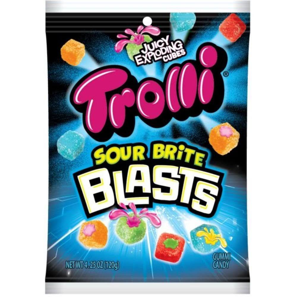 Trolli Sour Brite Blasts Gummi Candy - 4.25oz