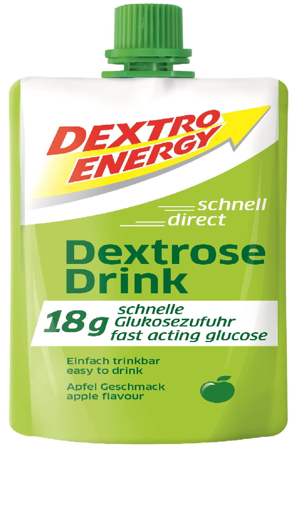 Dextro Energy Dextrose Drink - Apple Flavor, 50ml