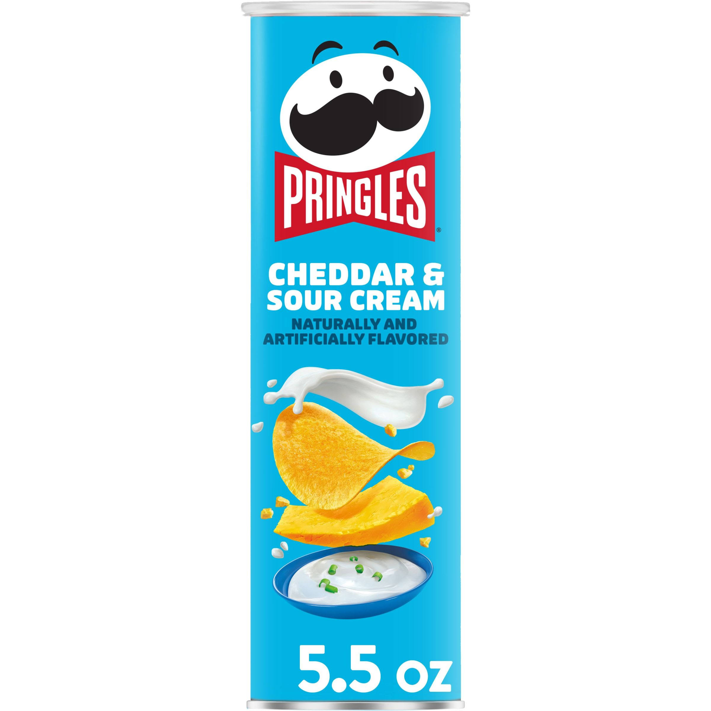 Pringles Cheddar and Sour Cream Potato Crisps - 5.5oz