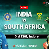 India vs South Africa 3rd T20 Live Score Updates: IND lose 3 wickets as powerplay ends