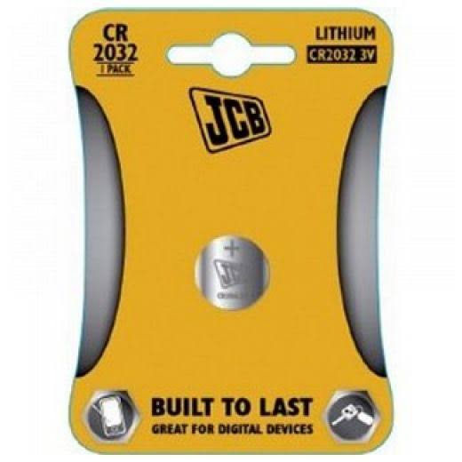 JCB CR2032 Lithium Coin Cell Pack of 1