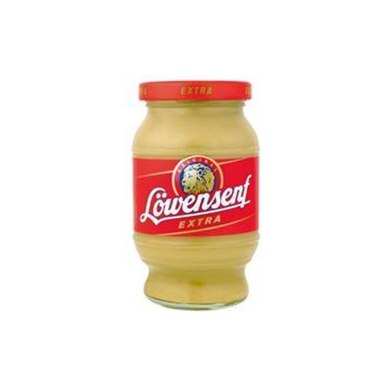 Lowensenf German Mustard - Extra Spicy, 250ml