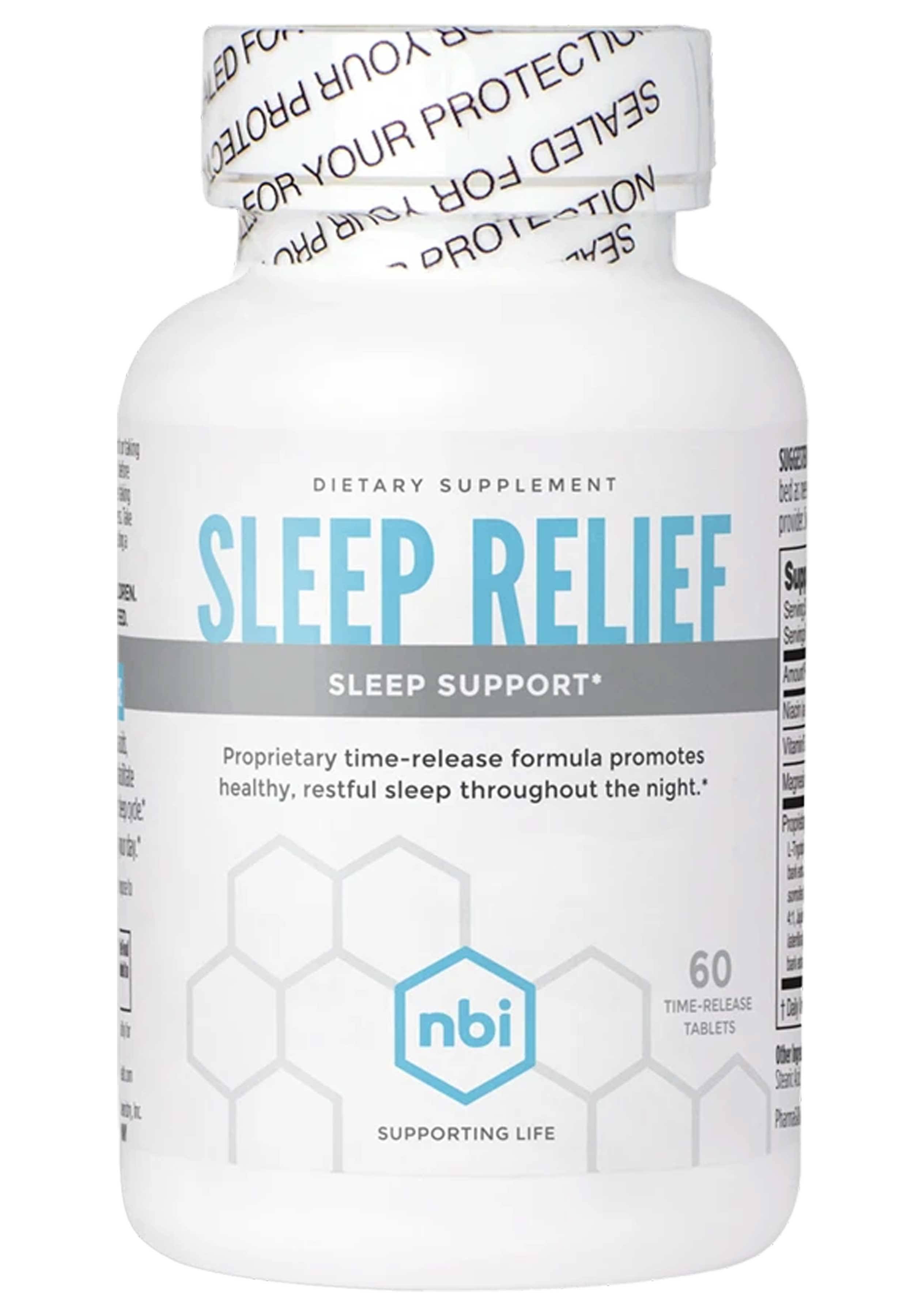 NBI Sleep Relief - 60 Time-Release Tablets