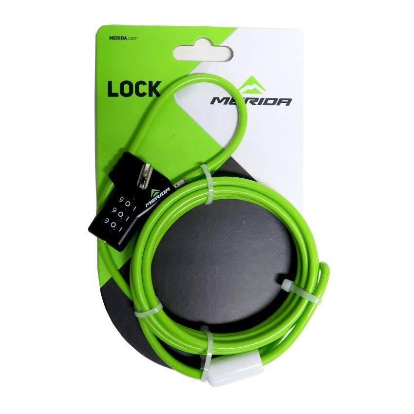 Master Lock Self Coiling Cable Lock - 4ft x 5/16", Combination Barrel