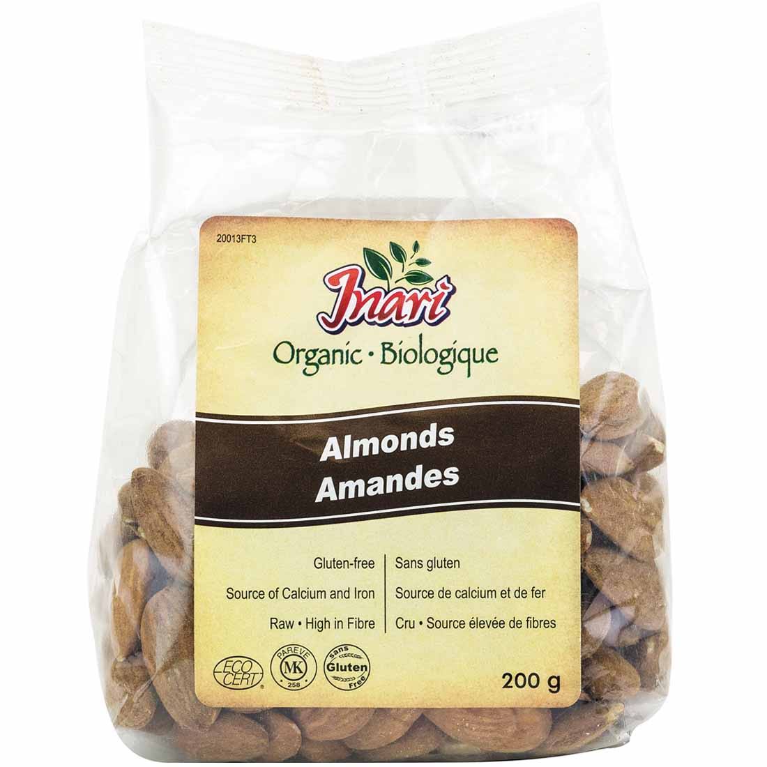 Inari Organic Whole Almonds