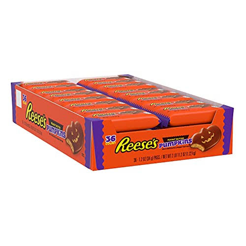 Reese's Halloween Peanut Butter Chocolate - Pumpkins, 1.2oz, 36pk