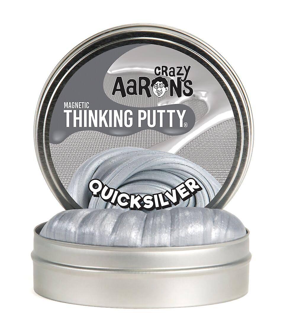 Crazy Aarons Thinking Putty Sculpting Toy - 3.2oz, Super Magnetic Quicksilver