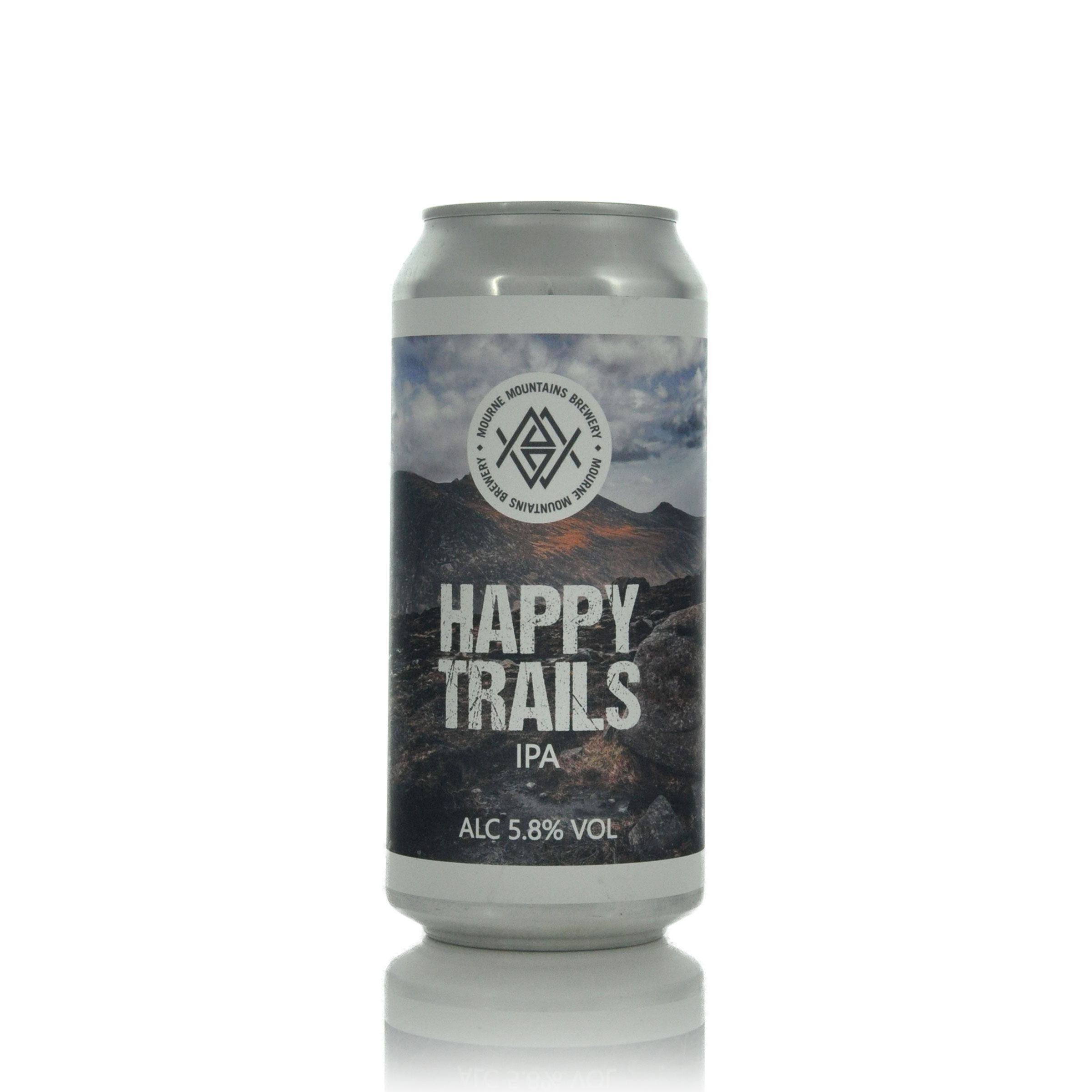 Mourne Mountains Brewery Happy Trails IPA 5.8% ABV