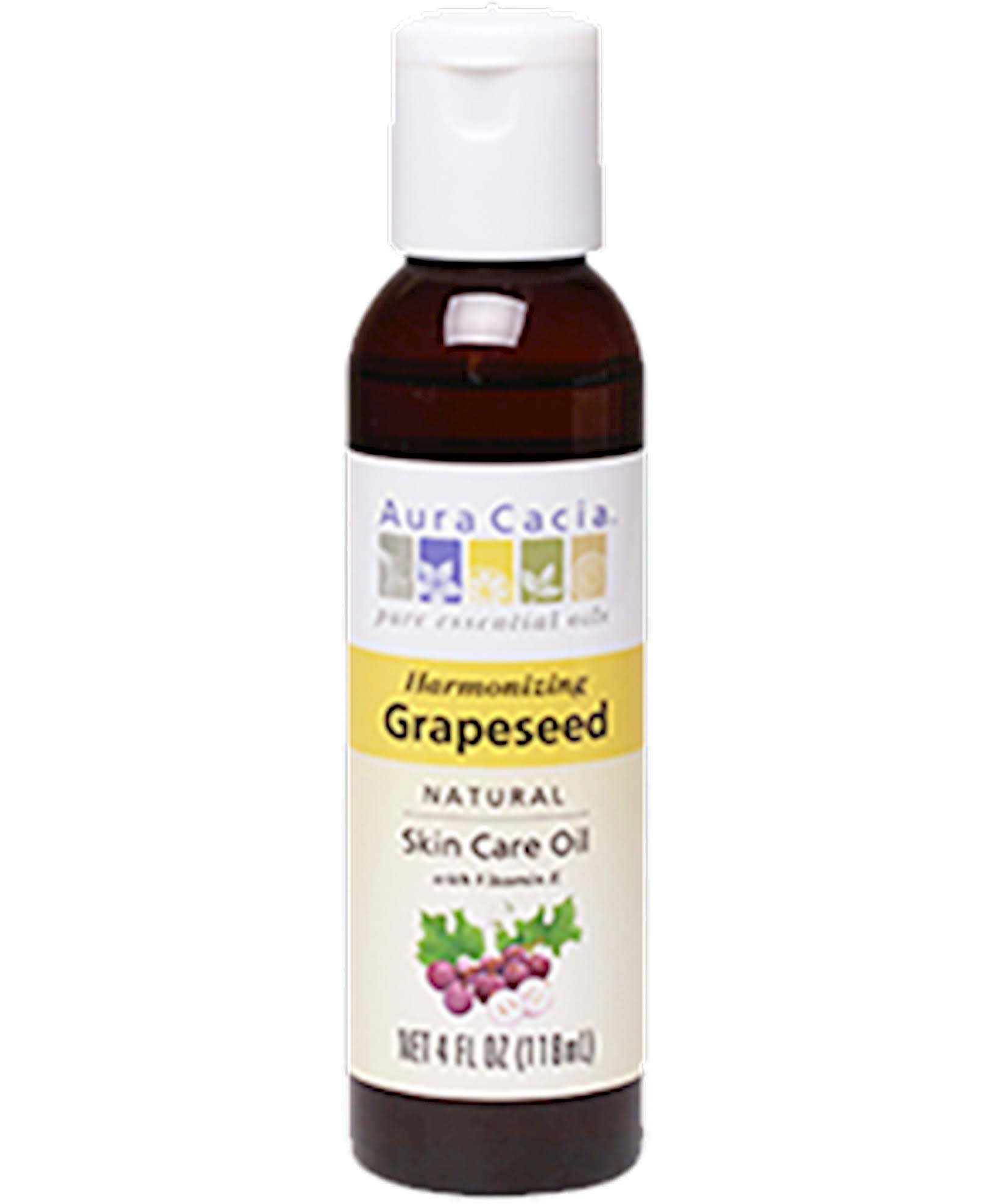 Aura Cacia Pure Skin Care Oil - Grapeseed, 4Oz