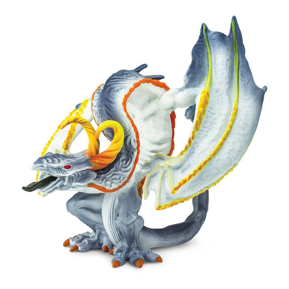 Safari Dragons Fantasy Figurine - Smoke Dragon, 16cm