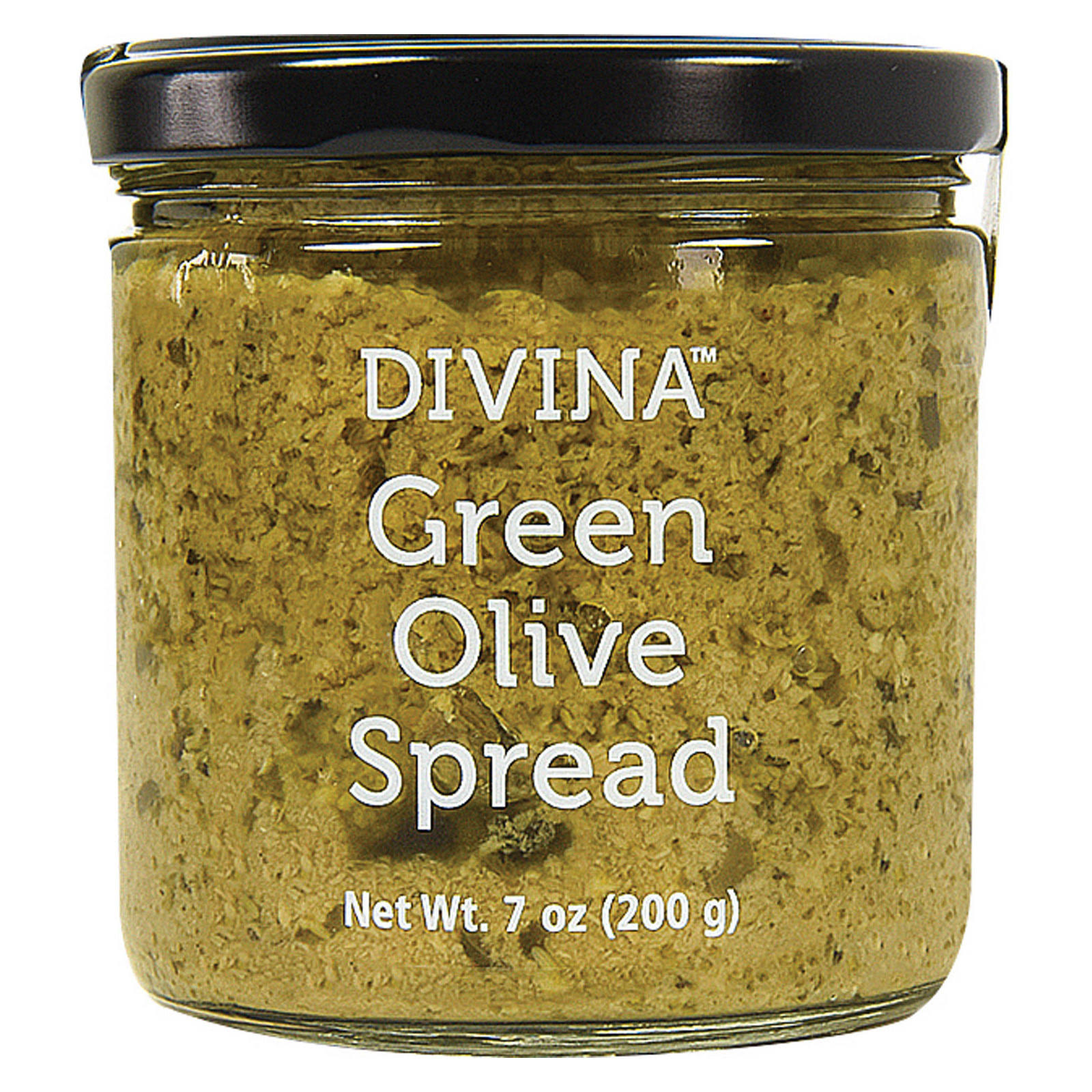 Divina 1965300 7 oz Green Olive Spread - Case of 12