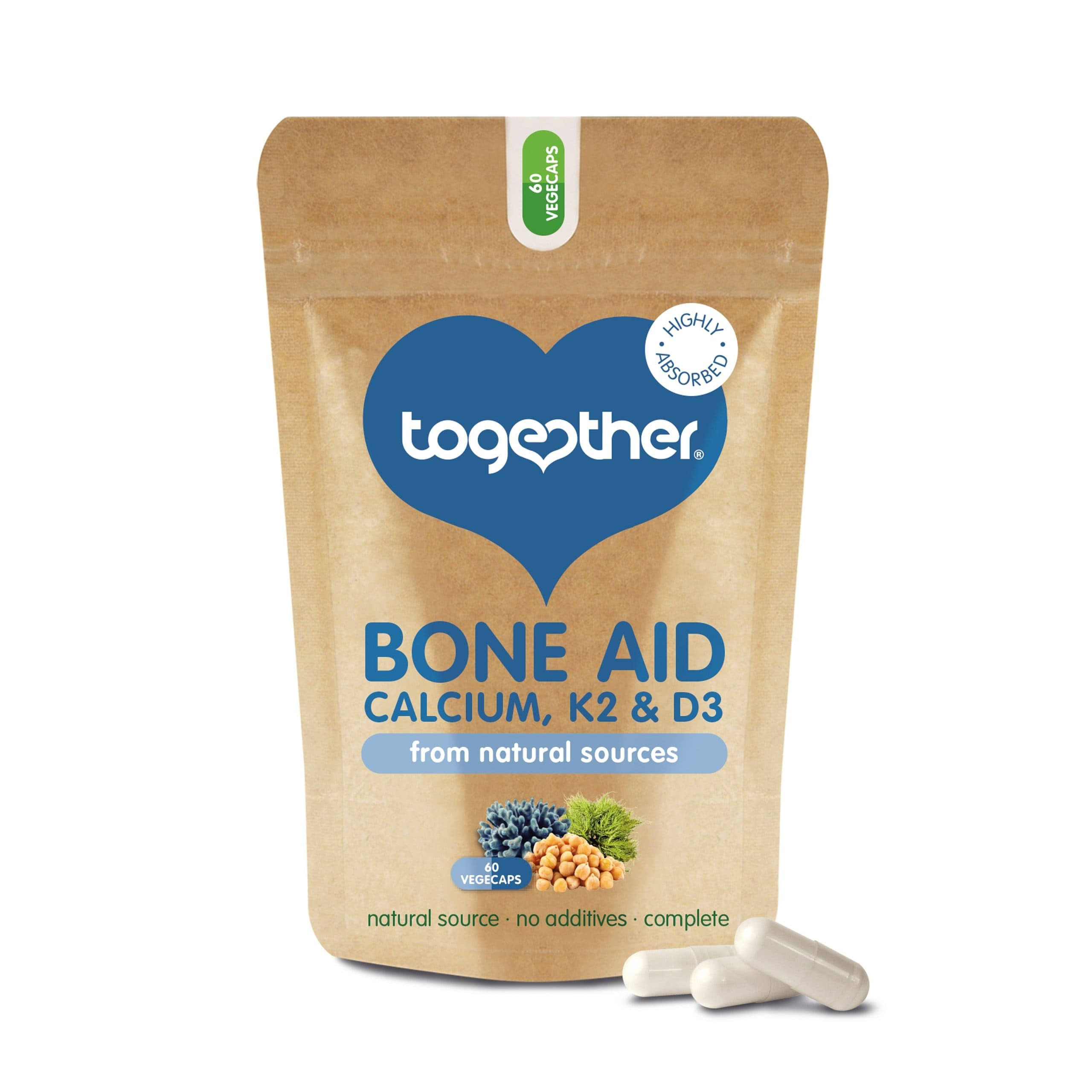 Together Health Bone Aid, 60 Capsules
