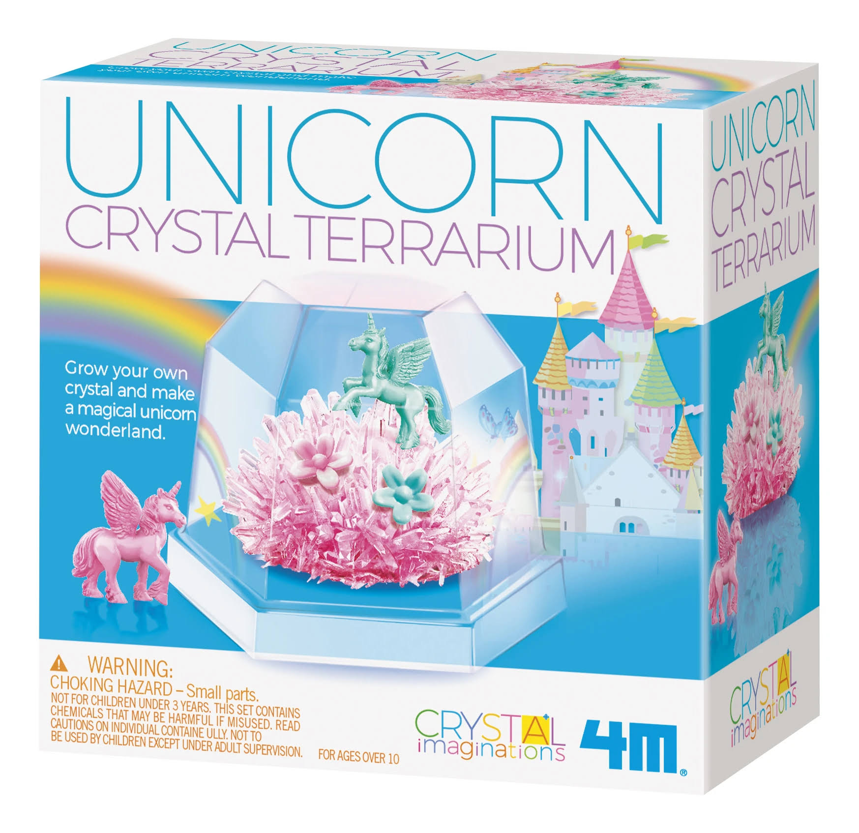 Unicorn Crystal Growing Terrarium DIY Science Kit