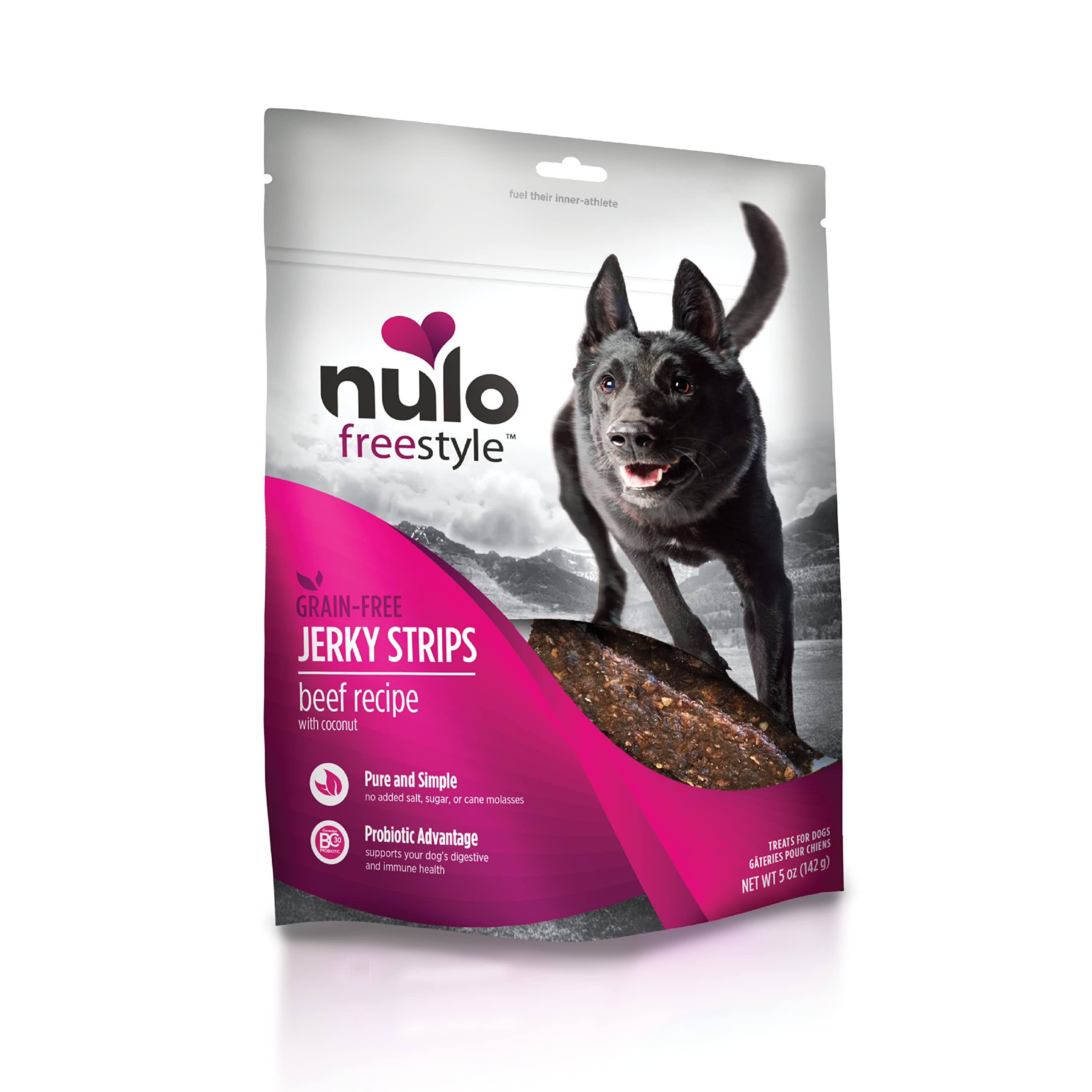 Nulo Freestyle Jerky Dog Treats: Healthy Grain Free Dog Treat -
