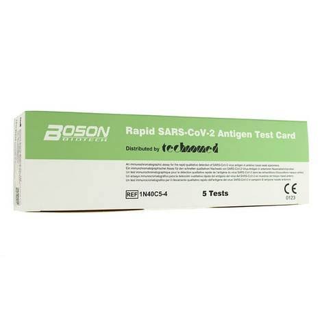 Boson Biotech Rapid Sars-CoV-2 Antigen Test Card - 5 Pack