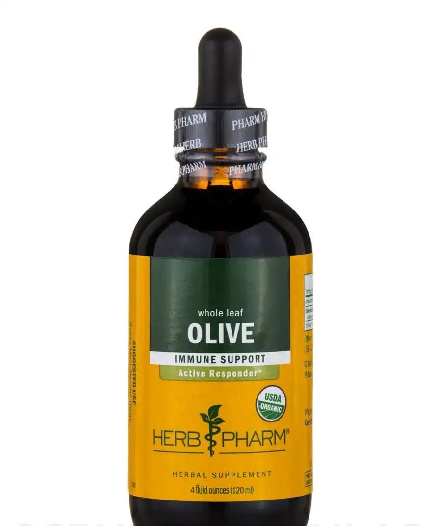 Herb Pharm Certified Organic Olive Leaf Extract - 120ml