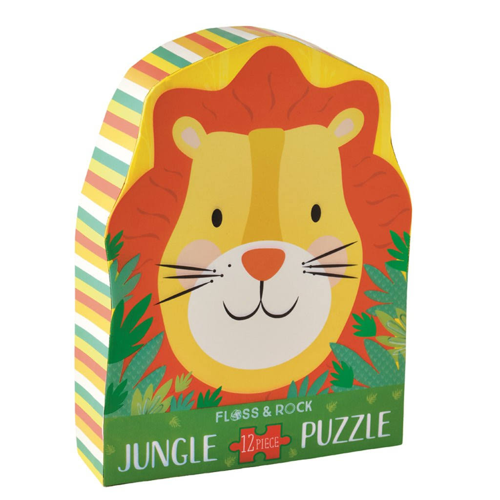 Puzzle Jigsaw 12pc Lion