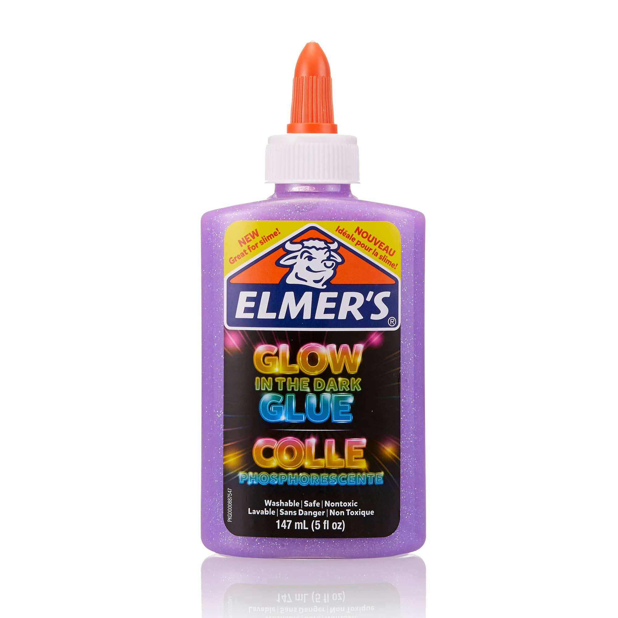 Elmer's Glow in The Dark Glue, Size: 5, Purple