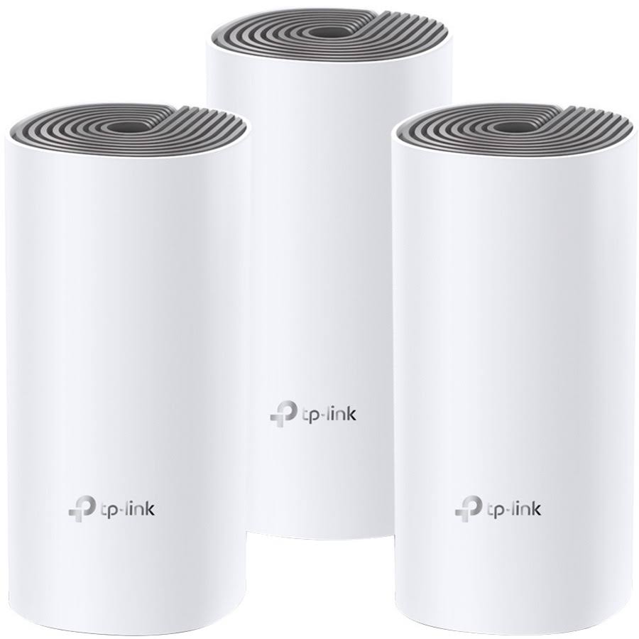 TP-LINK (Deco E4) 3-pack AC1200 Whole Home Mesh Wi-Fi System